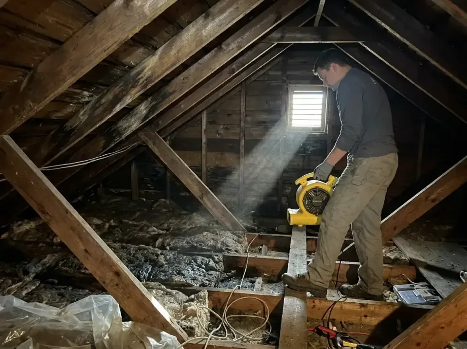 attic-water-damage-drying-proc-007 — frequently asked questions, Emergency Water Extraction & 24/7 Flood Response in White H…